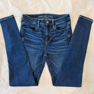 American Eagle Women's Skinny Jeans Size 4 Long